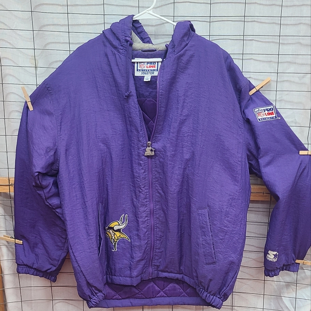 Vintage license NFL Starter Vikings Jacket